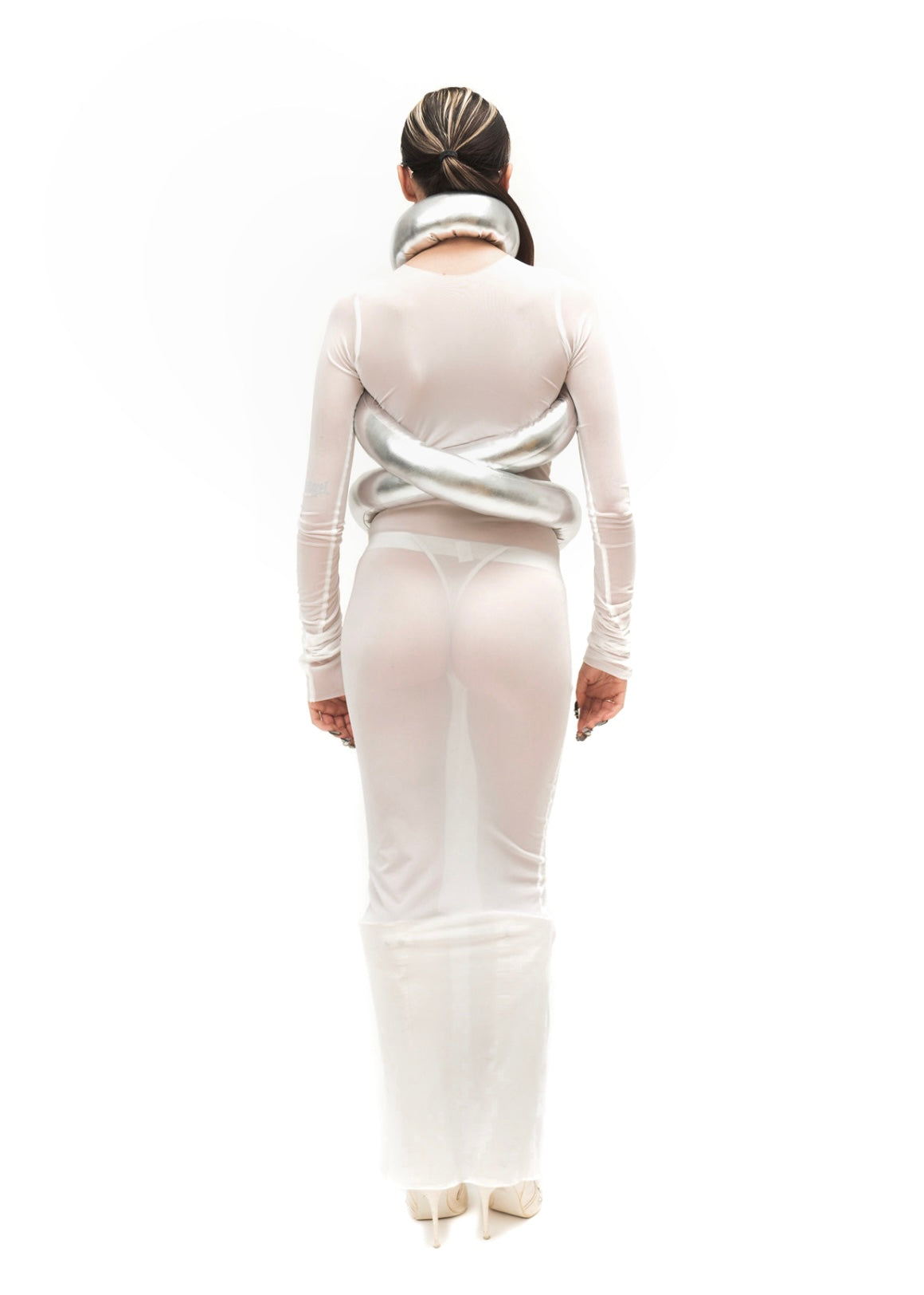 THE STARGAZER DRESS - WHITE