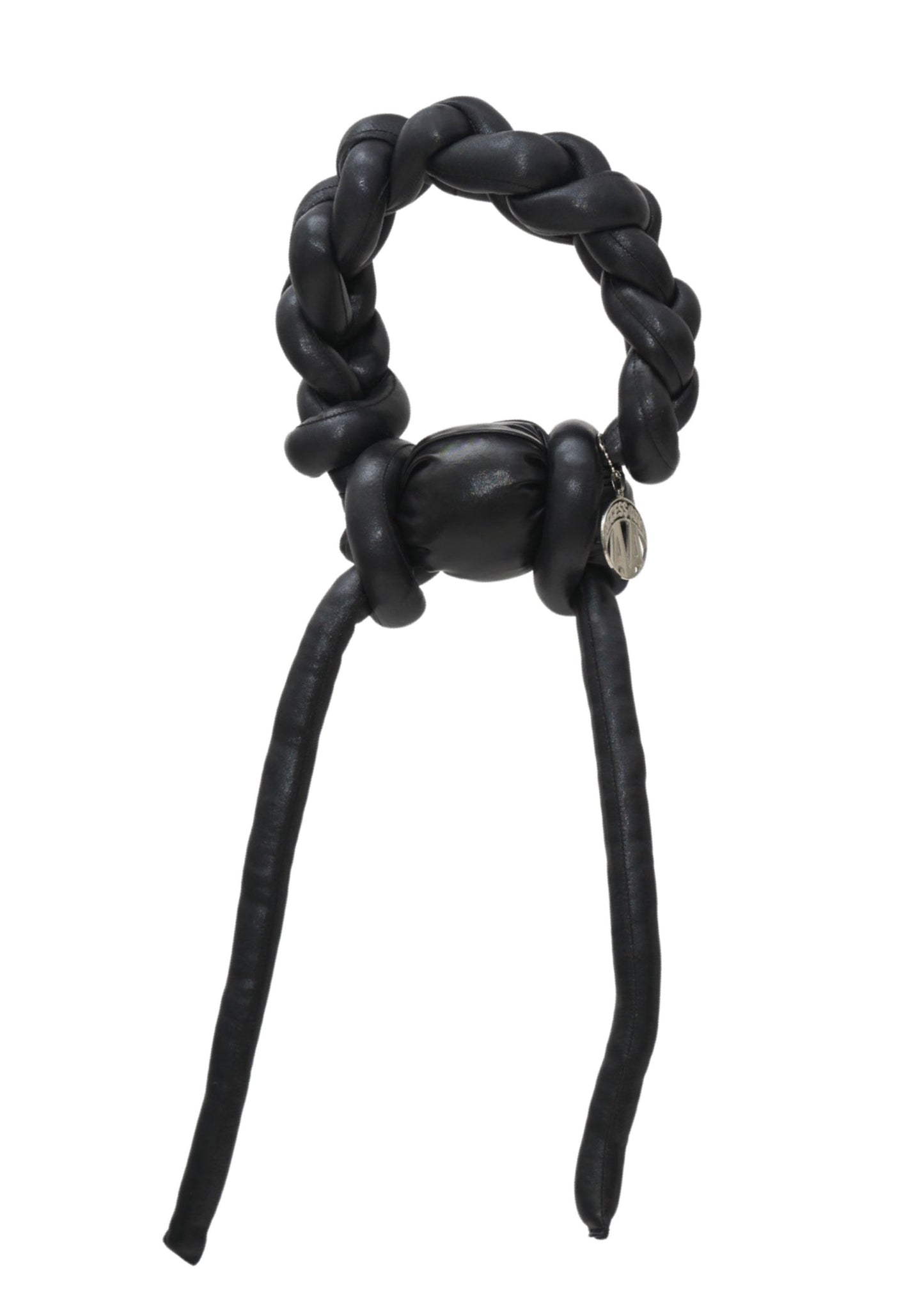 THE INFLATED MINI BAG - BLACK