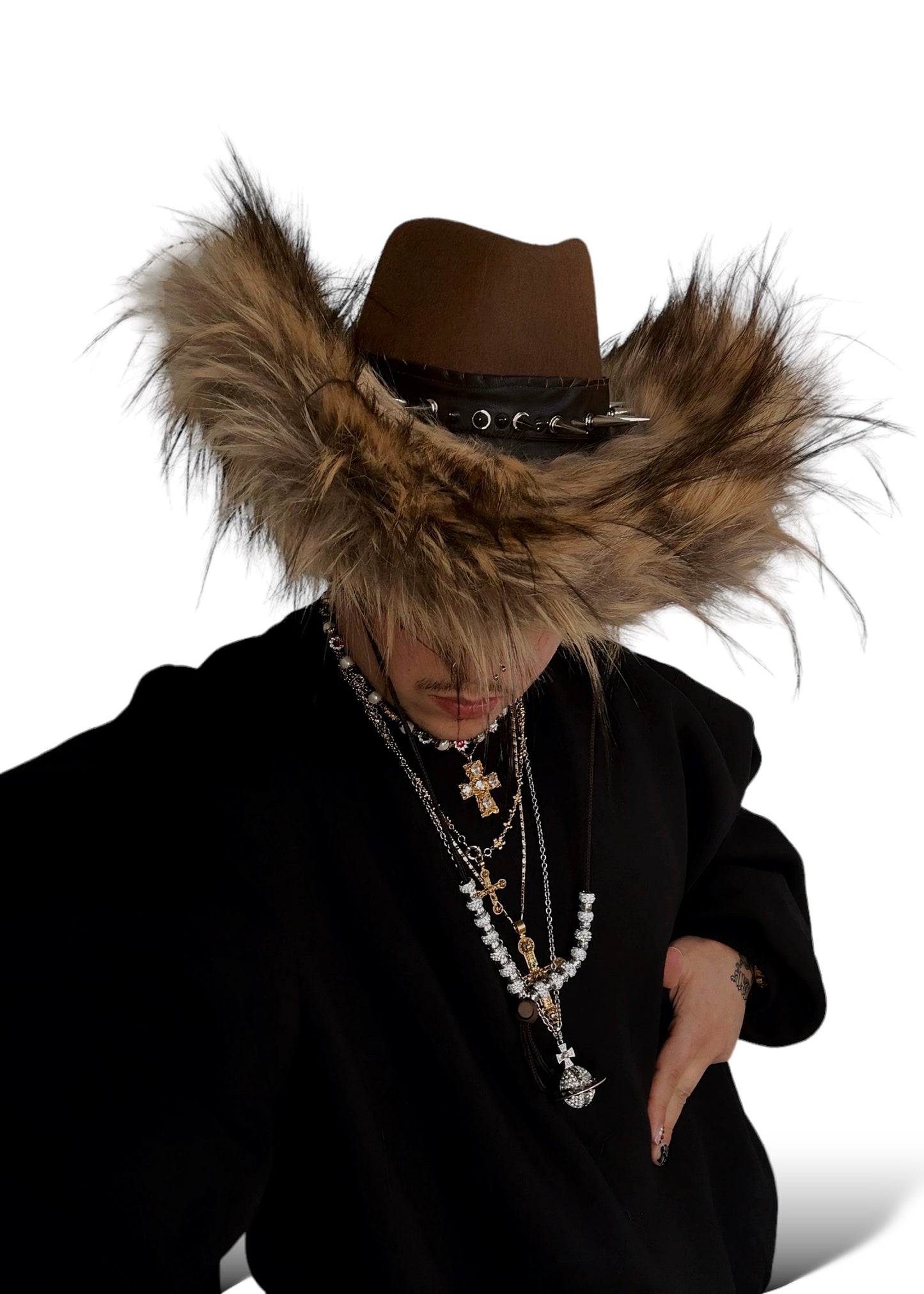 THE FUR COWBOY HAT