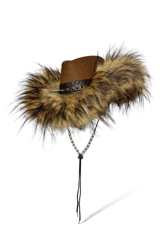 THE FUR COWBOY HAT