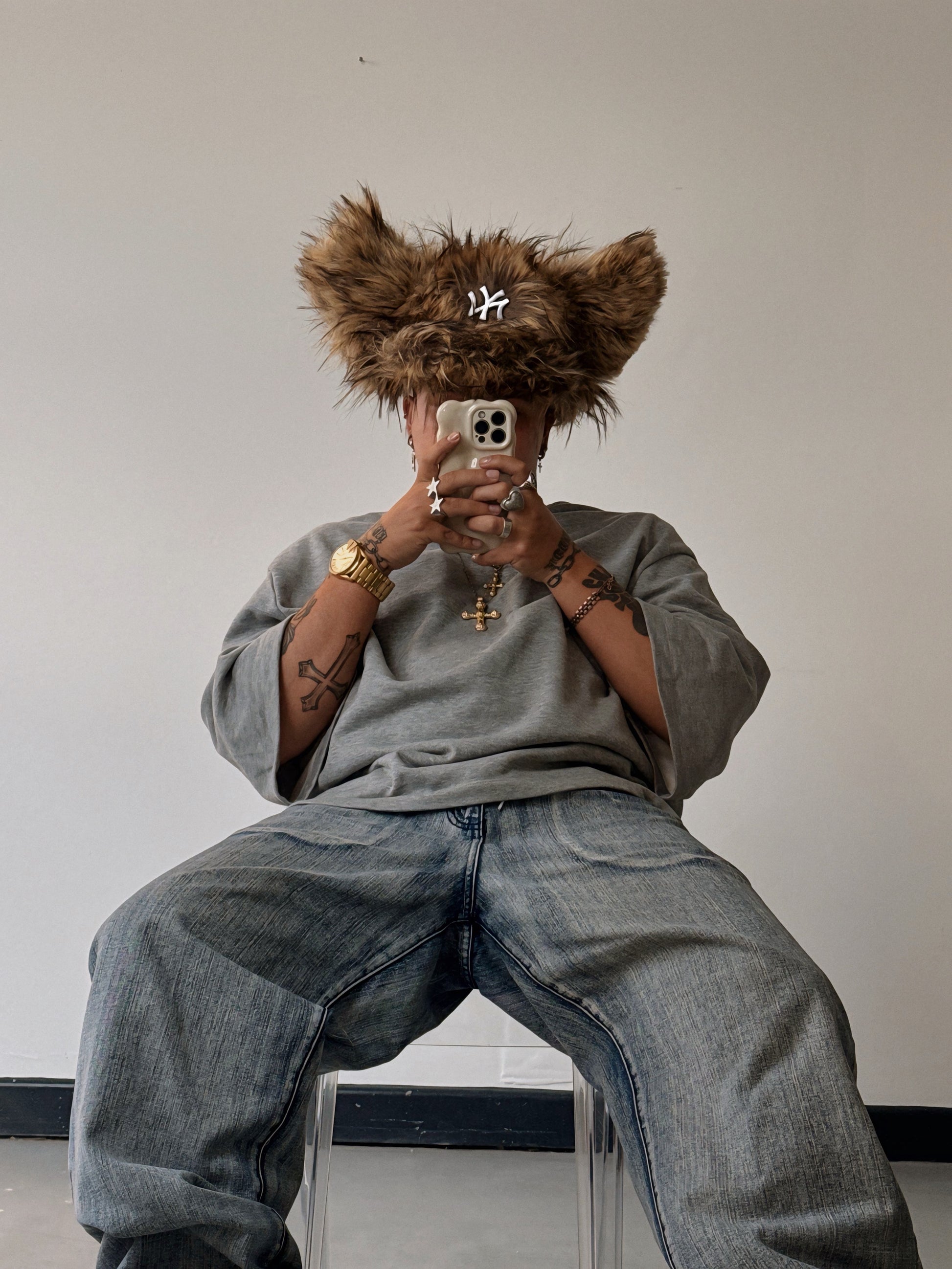 THE FUR YANKEES CAP