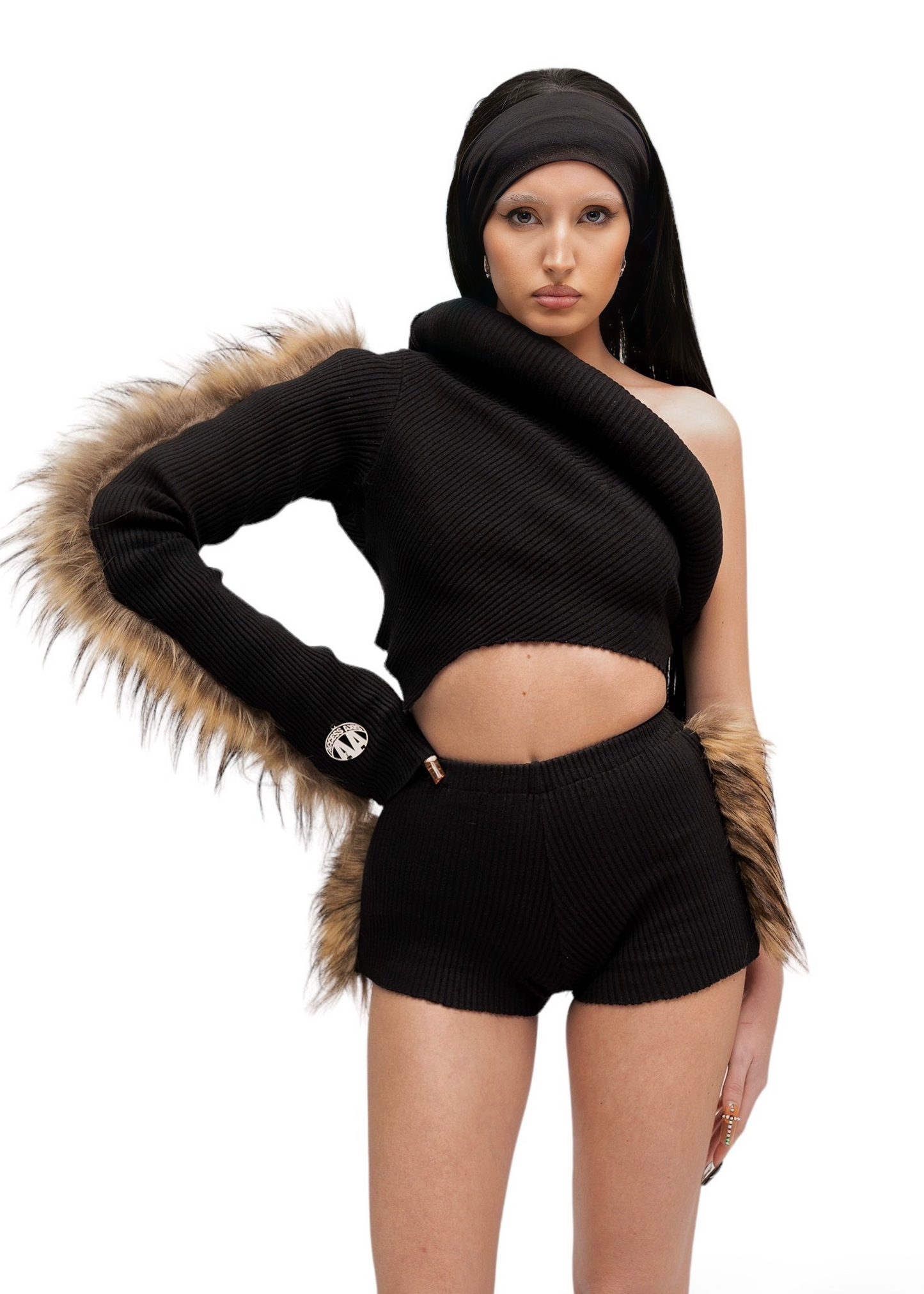 THE FUR HOOP SWEATER