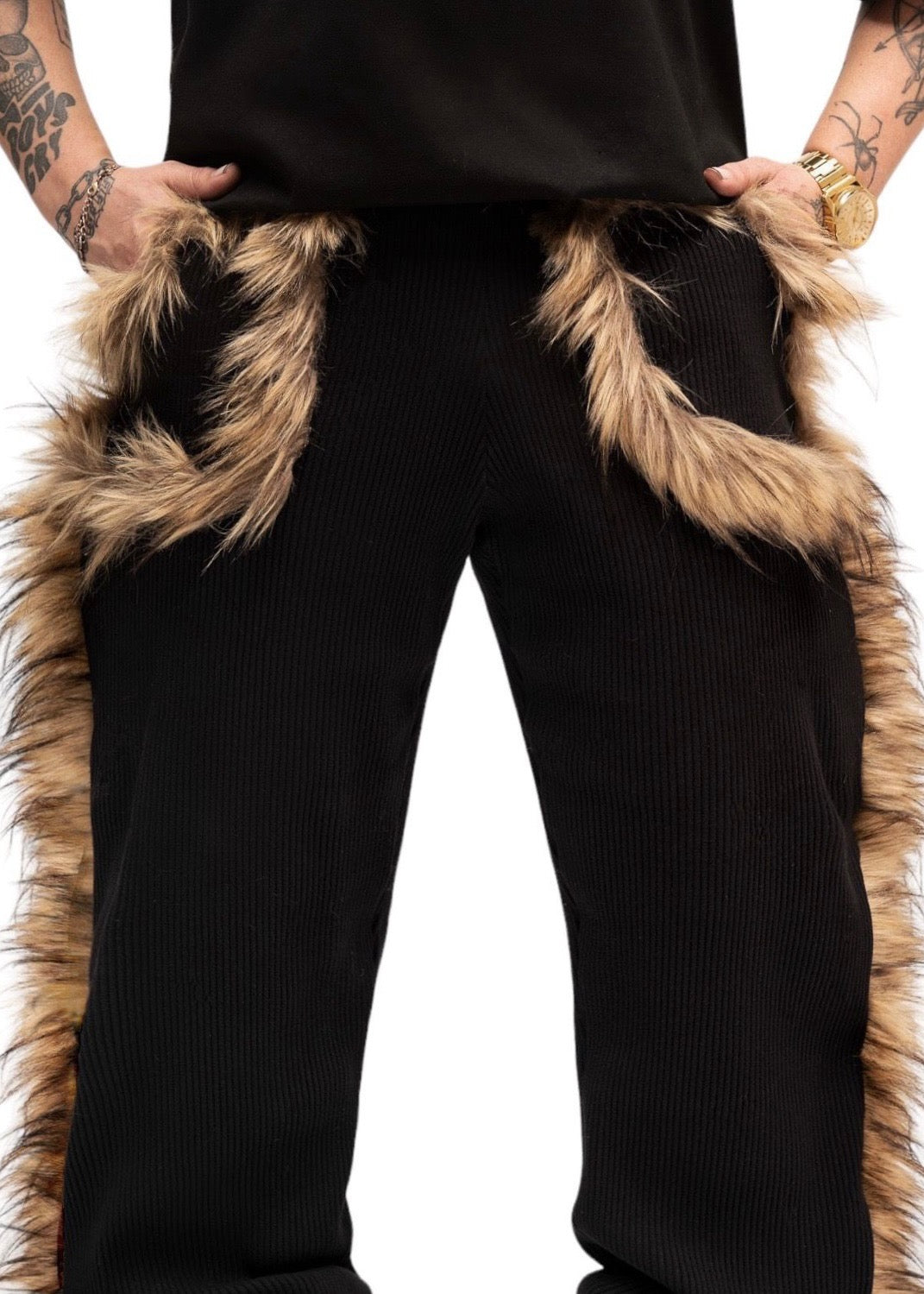 THE FUR SWEATPANTS